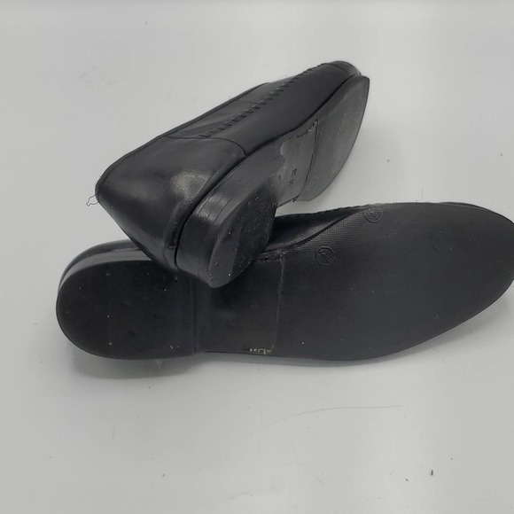 Mezlan Christopher‎ Men's Black Leather Tassel Loafers Size 9.5 M Made in Italy - Picture 6 of 8